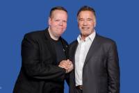 with Arnold Schwarzenegger