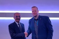 with UAE Minister HE Dr. Abdullah Al Nuaimi